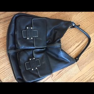 Kate spade black leather purse